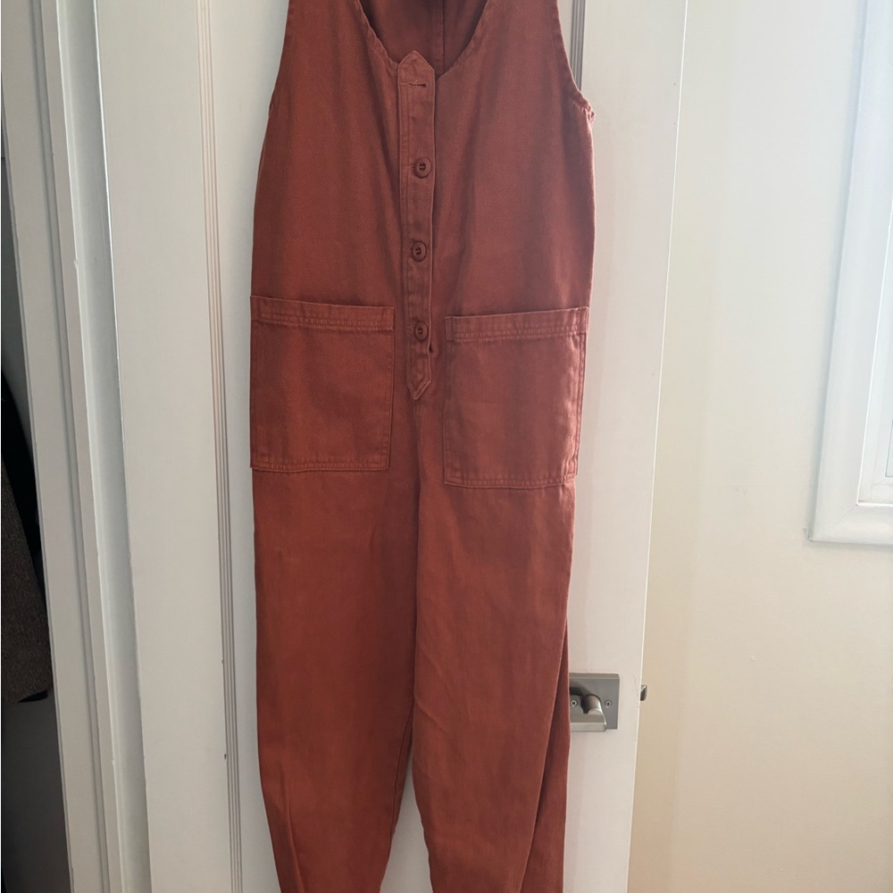 Jungmaven Orange Sleeveless Jumpsuit